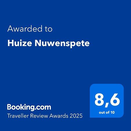 Huize Nuwenspete Villa Нунспет Екстериор снимка